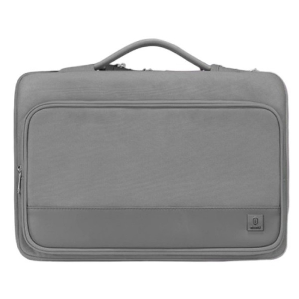 1-829.jpg WiWU Cozy Classic Waterproof Polyester 14" Laptop Case Grey - Image 1
