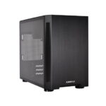 LIAN LI TU150 Aluminum Tempered Glass ITX Case - Black Color