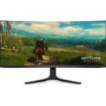 Dell Alienware AW3423DWF 34.2" 1440p HDR 165Hz Curved QD OLED AMD FreeSync Premium Pro Gaming Monitor)