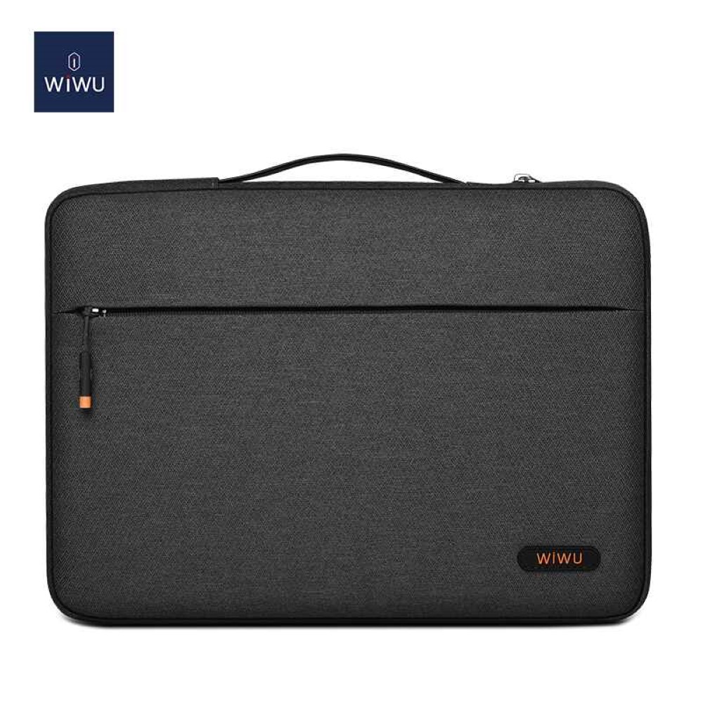 1-909.jpg WiWU Pilot Sleeve 14 inch - Black - Image 1