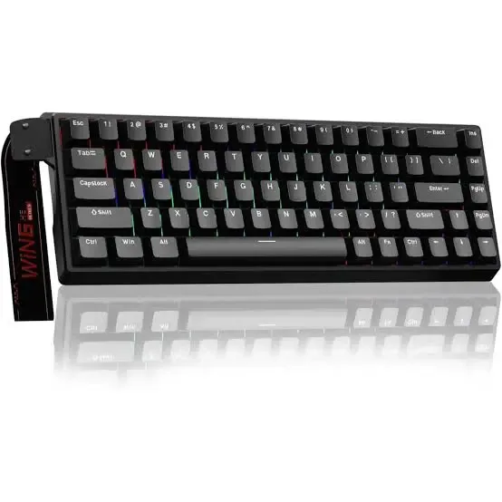 1-913.webp AULA WIN 68 HE Graywood Magnetic Switch Mechanical Gaming Wired Keyboard - Image 1