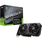 MSI GeForce RTX 5060Ti Shadow 2X 8GB OC Plus
