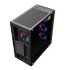 GameMax Draco XD With Dual RING ARGB Fan Mid Tower Gaming Case - Image 10