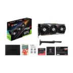 MSI GeForce RTX 3090 Gaming X Trio 24G Graphics Card, 1785 MHz (Boost) Core Clocks, 24GB GDDR6X Memory, 384-Bit Memory Bus, 3xDP, HDMI, 19.5 Gbps Memory Speed ( Used ) - Image 10