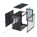 GameMax Infinity ATX Full Tower Gaming Case - Black - Image 11