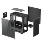 DeepCool MATREXX 40 Essential Micro ATX Casing Front Ventilation Black - Image 12