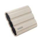 SAMSUNG T7 Shield Portable 1TB USB 3.2 Gen 2 External Solid State Drive - Beige - Image 2