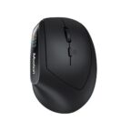 Meetion BTM008 Dual Mode Ergronomic Wireless Mouse - Black - Image 2