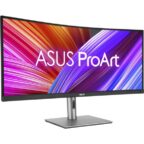 Asus ProArt Display PA34VCNV Curved Professional Monitor 34.1-inch IPS 21:9 3440 x 1440 3800R Curvature 100% sRGB / Rec.709 Color Accuracy ΔE < 2 Calman Verified USB-C Docking PD 96W RJ45 Ergonomic Stand Green Sustainability - Image 2