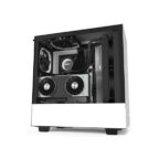 NZXT H510i Mid-Tower PC Gaming Case – Matte White - Image 2