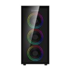 GameMax Draco XD With Dual RING ARGB Fan Mid Tower Gaming Case - Image 2