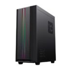GameMax Precision Mid Tower Gaming Case - Black - Image 2