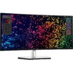Dell UltraSharp 40" U4025QW 5K WUHD 120Hz Curved Thunderbolt Hub Monitor with Height-Adjustable Stand, and Built-In Ambient Light Sensor - Image 2