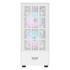 DarkFlash A290 ATX With 3 ARGB Fans Gaming Case White - Image 2