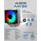 Alseye AM90 RGB CPU Air Cooler - Image 2