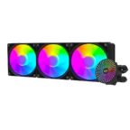 Darkflash Radiant DC-360 ARGB 360MM Liquid CPU Cooler - Black - Image 2
