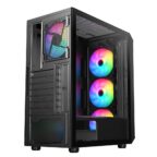 SAMA 205A ATX Mid Tower Gaming Chassis - Black - Image 2
