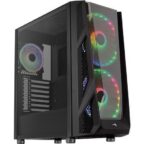 Aerocool NightHawk Duo Tempered Glass Edition ARGB Mid Tower Chassis - Image 2