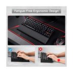 Redragon P036 Meteor M Computer Keyboard Wrist Rest Pad - Image 2