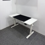 MXG MGD-01R Motorized/SIT-Stand Desk With Fast Charging Ports and Creative Control Panel White