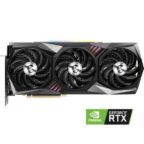 MSI GeForce RTX 3090 Gaming X Trio 24G Graphics Card, 1785 MHz (Boost) Core Clocks, 24GB GDDR6X Memory, 384-Bit Memory Bus, 3xDP, HDMI, 19.5 Gbps Memory Speed ( Used ) - Image 2