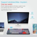 Skyloong SK96S DOLCH/Deep Gray (Red Switches) Mechanical Wireless Bluetooth Keyboard - Image 2