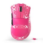 ATTACK SHARK V3 Ultra-Light Tri-Mode Gaming Mouse - Red - Image 2