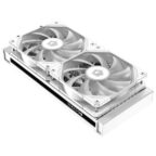 ID-COOLING DashFlow 240 Basic 240mm AIO CPU Cooler White - Image 2