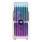 Cooler Master HAF 700 EVO E-ATX Airflow PC Case, IRIS Customizable LCD .Breathable TG Front Panel, 200mm Sickleflow Fans, 1 x USB 3.2 Gen2 Type C, 4 x USB 3.2 Gen1 (3.0) – White - Image 3