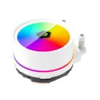 ID-Cooling ZoomFlow 240XT ARGB AIO Liquid CPU Cooler - Snow White - Image 3