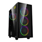 GameMax Draco XD With Dual RING ARGB Fan Mid Tower Gaming Case - Image 3