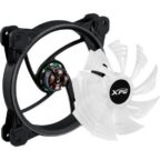 XPG HURRICANE 140 ARGB Efficient PWM Design Casing Fan Black - Image 3