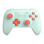 8BitDo Ultimate 2C Wireless Controller – Hall Effect Joysticks, 1000Hz Polling Rate, 2.4G & Bluetooth Gaming Controller (Orange Green) - Image 3