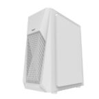 DarkFlash DK150 ATX With 3 ARGB Fans Gaming Case White - Image 3