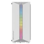 DarkFlash DK151 ATX With 3 ARGB Fans Gaming Case White - Image 3