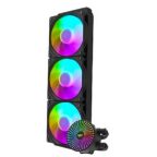 Darkflash Radiant DC-360 ARGB 360MM Liquid CPU Cooler - Black - Image 3