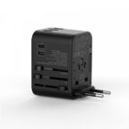WIWU UA-303 UNIVERSAL PLUG ADAPTER - BLACK - Image 3