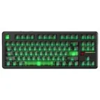 Attack Shark X87 Ultra Keyboard - Black - White - Green - Image 3
