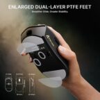 ATTACK SHARK V8 Ultra-Light Ergonomic Wireless Gaming Mouse - Black - Image 3