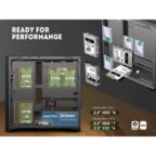 SAMA V Nature ATX Mid Tower Gaming Chassis - Black - Image 3