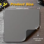 ATTACK SHARK CM02 eSport Gaming Mousepad - Gray - Image 3