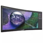 Philips 349P7FUBEB Brilliance 34inch WQHD 100hz Monitor with USB type C (Used) Bundled with MXG BMA-12U Single Monitor Premium Aluminum Spring-Assisted With 3.0 USB Cable Monitor Arm Matte Black - Image 3
