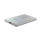 Samsung T7 Touch Portable SSD 1TB - Up to 1050 MB/s - USB 3.2 External Solid State Drive, Silver - Image 3