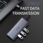 WIWU Alpha 831HRT USB C Hub 8 in 1 Usb Hubs Multi Function Adapter And Type C for Windows Laptops - Image 4