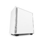 NZXT H510i Mid-Tower PC Gaming Case – Matte White - Image 4