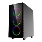 GameMax Draco XD With Dual RING ARGB Fan Mid Tower Gaming Case - Image 4