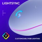 Logitech G G203 Lightsync RGB Lighting Mouse Lilac 910-005851 - Image 4