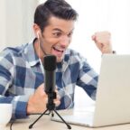 Fifine K730 USB Desktop Microphone F/ Recording Podcasting Condenser Microphone - Image 4