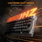 ATTACK SHARK R68 HE Carbon Fiber Rapid Trigger Keyboard Magnetic Switch Black - Image 4