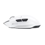ATTACK SHARK V6 Ultra-Light Tri-Mode Gaming Mouse - White - Image 4